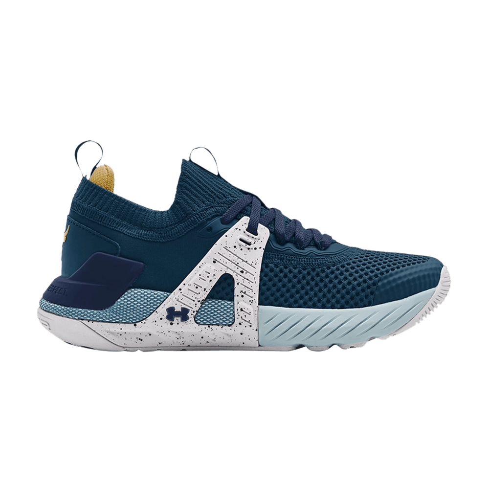 (Grade School) Under Armour Project Rock 4 'Deep Sea Breaker Blue' 3023697-401