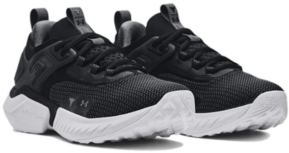 (小學年齡)Under Armour Project Rock 5『黑白』3025437-003 Lookbook (小學年齡)Under Armour Project Rock 5『黑白』3025437-003