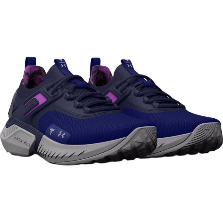 Lookbook (Grade School) Under Armour Project Rock 5 Disrupt 'Azul Bauhaus' 3026436-401