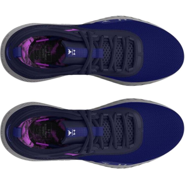 Shop (Grade School) Under Armour Project Rock 5 Disrupt 'Azul Bauhaus' 3026436-401