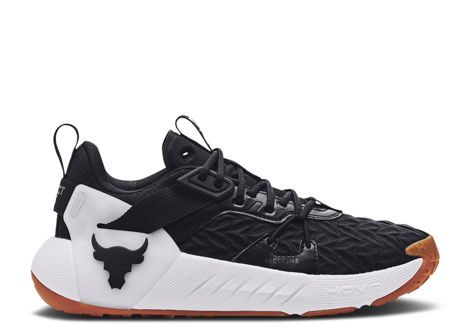 (Grade School) Under Armour Project Rock 6 'Black White Gum' 3026536-001