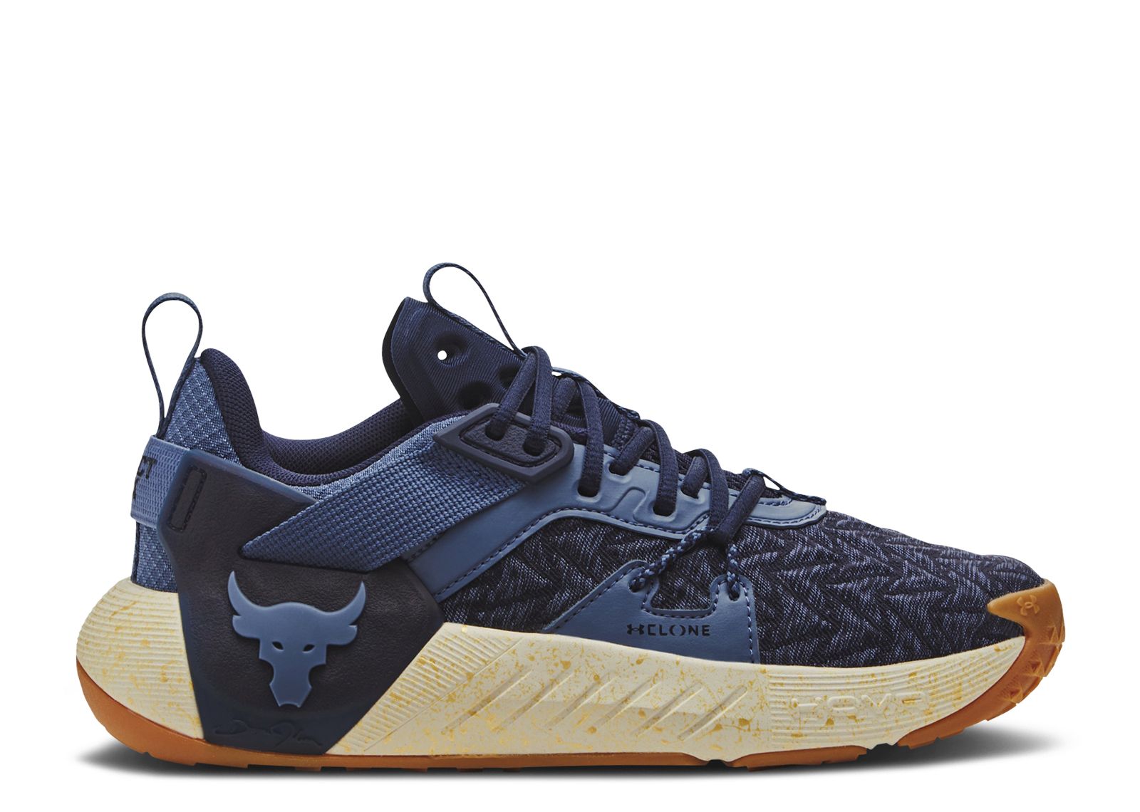 (Grade School) Under Armour Project Rock 6 'Hushed Blue White Clay' 3026536-400