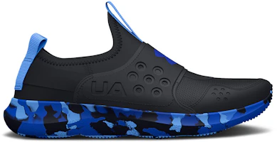 (Grade School) Under Armour Runplay 'Black Carolina Blue Camo' 3025001-001 (Grade School) Under Armour Runplay 'Black Carolina Blue Camo' 3025001-001