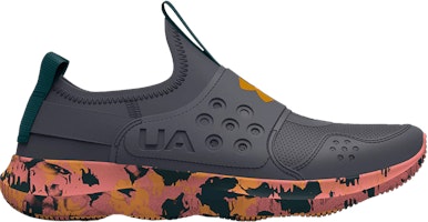 (Grade School) Under Armour Runplay 'Pitch Grey Batik Camo' 3025001-101 (Grade School) Under Armour Runplay 'Pitch Grey Batik Camo' 3025001-101