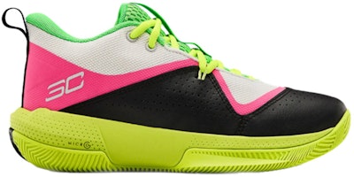 (大童款) Under Armour SC 3ZER0 4 '白色毒绿' 3023918-102 Order (大童款) Under Armour SC 3ZER0 4 '白色毒绿' 3023918-102