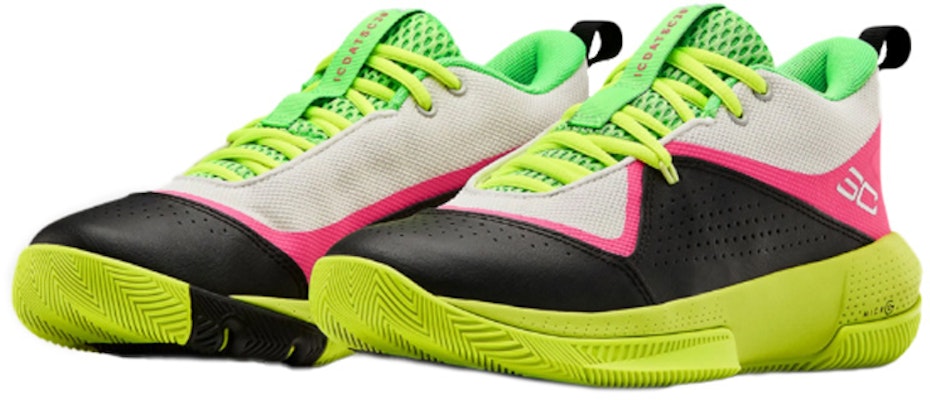 (Grade School) Under Armour SC 3ZER0 4 'White Vis Yellow' 3023918-102 Lookbook (Grade School) Under Armour SC 3ZER0 4 'White Vis Yellow' 3023918-102