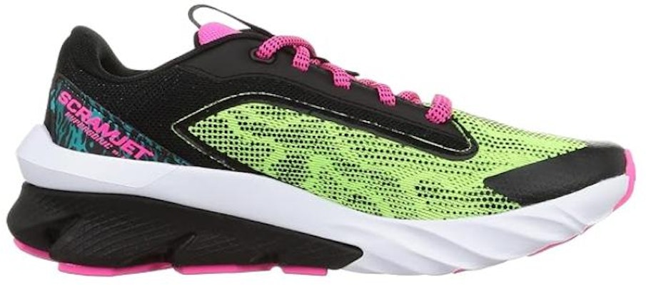 (Anak-Anak) Under Armour Scramjet 4 Wild 'Hitam Hijau Ceria' 3024994-001 Order (Anak-Anak) Under Armour Scramjet 4 Wild 'Hitam Hijau Ceria' 3024994-001