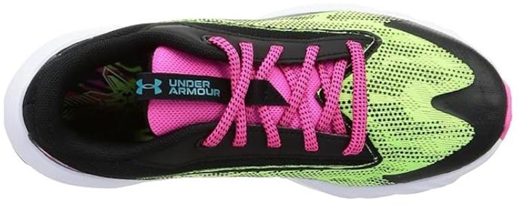 (Anak-Anak) Under Armour Scramjet 4 Wild 'Hitam Hijau Ceria' 3024994-001 Lookbook (Anak-Anak) Under Armour Scramjet 4 Wild 'Hitam Hijau Ceria' 3024994-001