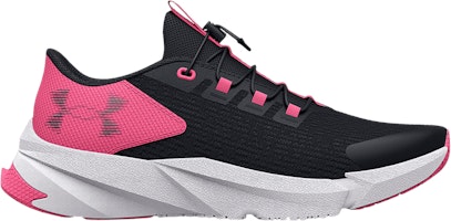 (Grade School) Under Armour Scramjet 5 'Black Pink Punk' 3025537-003 (Grade School) Under Armour Scramjet 5 'Black Pink Punk' 3025537-003