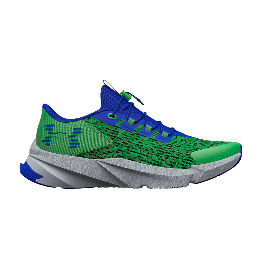 (Grade School) Under Armour Scramjet 5 'Extreme Green Black' 3025535-300