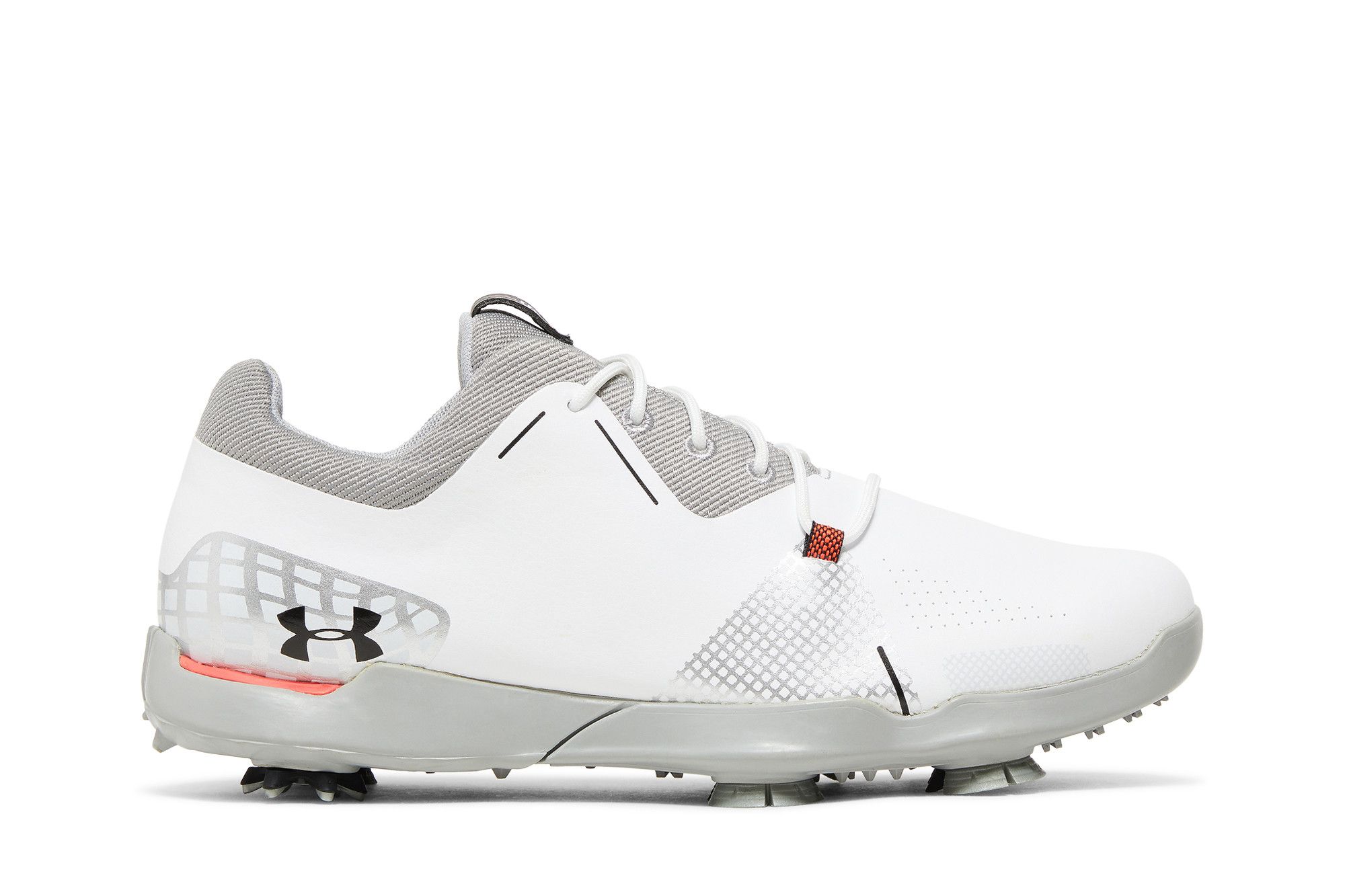 (Grade School) Under Armour Spieth 4 Golf Jr 'White Metallic Silver' 3022768-100