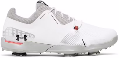 (Grade School) Under Armour Spieth 4 Golf Jr 'White Metallic Silver' 3022768-100 (Grade School) Under Armour Spieth 4 Golf Jr 'White Metallic Silver' 3022768-100