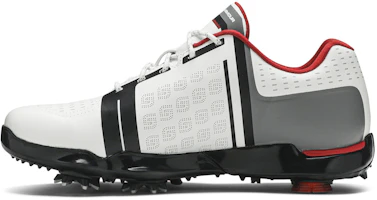 Lookbook (Anak-Anak) Under Armour Spieth One Jr. 'Putih Hitam Merah' 1301154-108