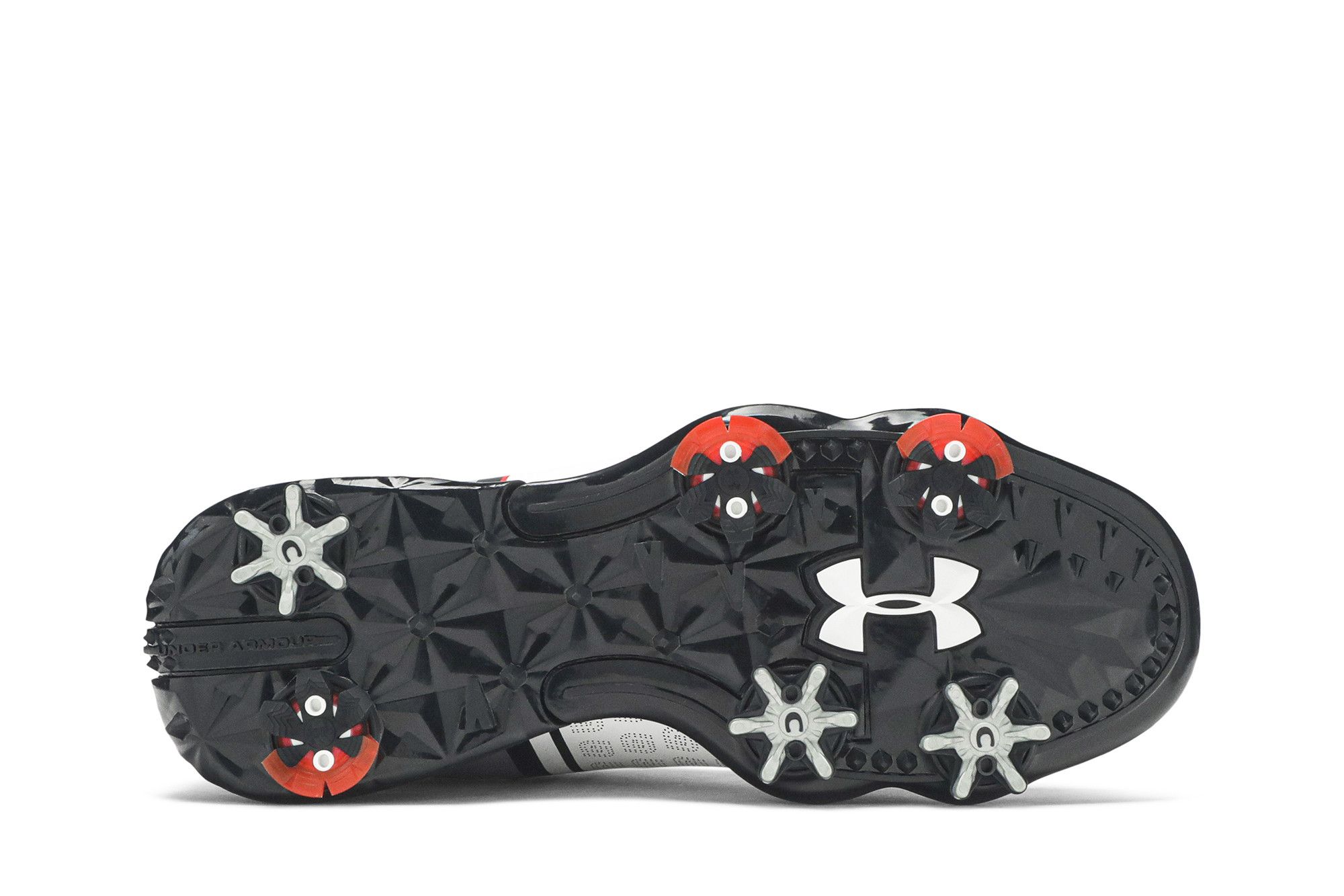 Shop Under Armour Spieth One Jr. 'Blanco Negro Rojo' (Para Niños). 1301154-108