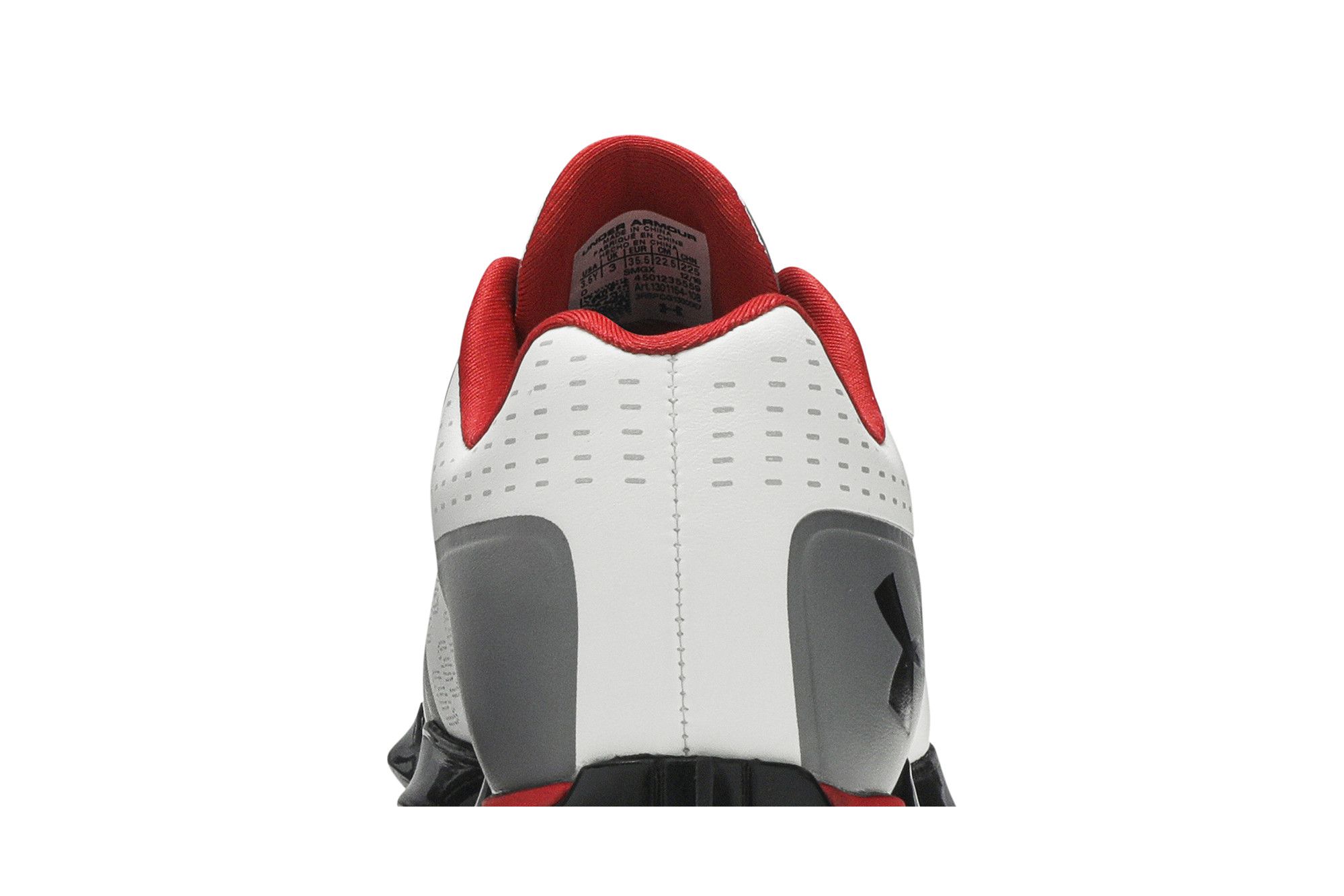 Sizing Under Armour Spieth One Jr. 'Blanco Negro Rojo' (Para Niños). 1301154-108