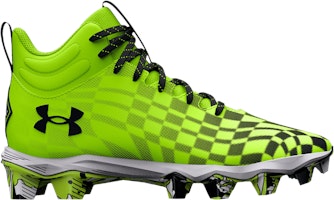 (Grade School) Under Armour Spotlight Franchise 3 RM AA 'Lime Surge' 3026978-300 (Grade School) Under Armour Spotlight Franchise 3 RM AA 'Lime Surge' 3026978-300