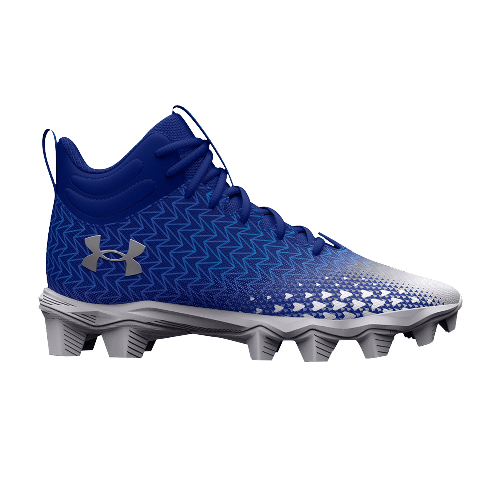(Grade School) Under Armour Spotlight Franchise 3.0 RM 'Royal White' 3026344-400