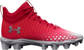 (Grade School) Under Armour Spotlight Franchise 3.0 RM 'Red White' 3026344-600 (Grade School) Under Armour Spotlight Franchise 3.0 RM 'Red White' 3026344-600