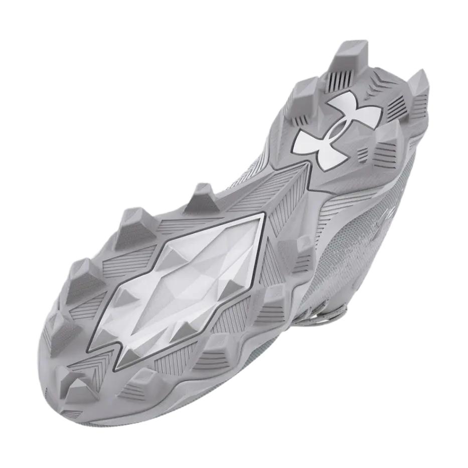 Shop (Enfant) Under Armour Spotlight Franchise 3.0 RM ''Blanc Argent Métallisé'' 3026344-100