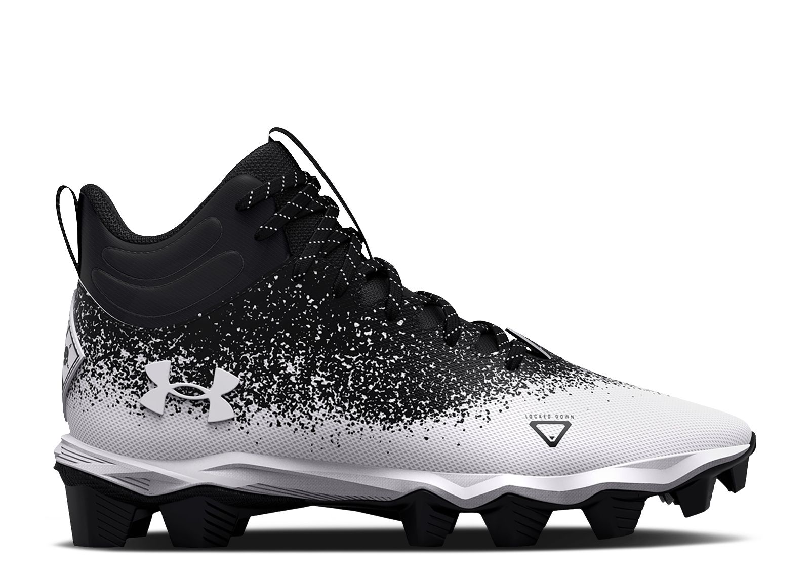 (Grade School) Under Armour Spotlight Franchise RM 2.0 Wide 'Black White' 3025088-001