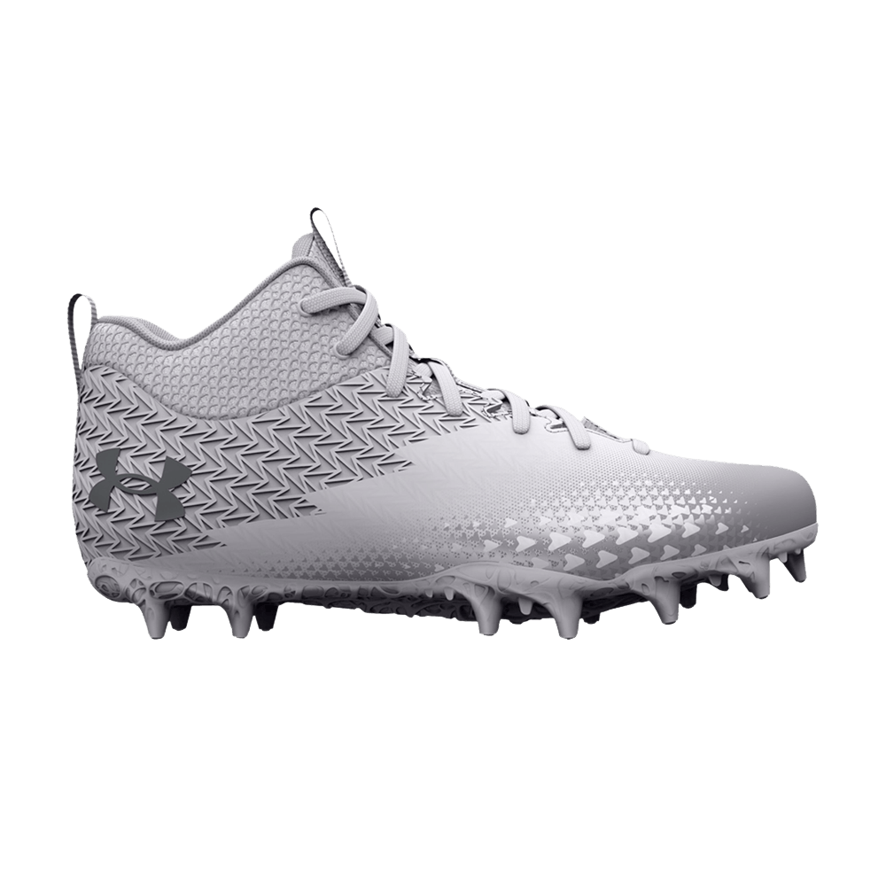 (Grade School) Under Armour Spotlight Select 3 MC 'White Metallic Silver' 3026979-102
