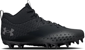 (Grade School) Under Armour Spotlight Select 3 MC 'Black Metallic Silver' 3026979-001 (Grade School) Under Armour Spotlight Select 3 MC 'Black Metallic Silver' 3026979-001