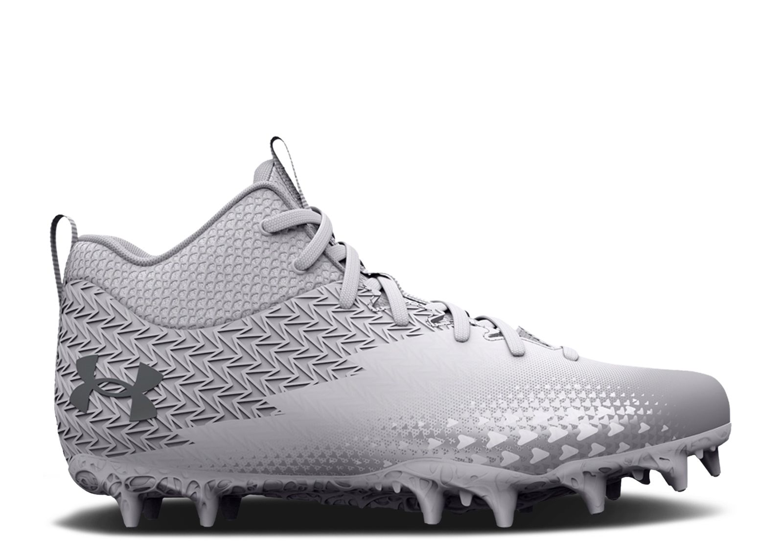 (Grade School) Under Armour Spotlight Select 3 MC 'White Metallic Silver' 3026979-102