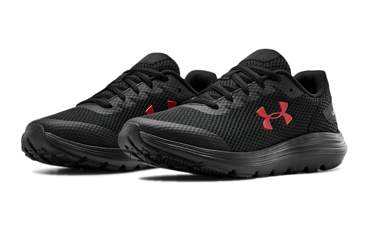 Lookbook (Enfant) Under Armour Surge 2 ''Noir Rouge'' 3022870-005