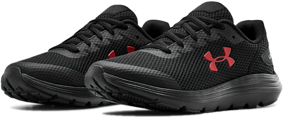 (Enfant) Under Armour Surge 2 ''Noir Rouge'' 3022870-005 Lookbook (Enfant) Under Armour Surge 2 ''Noir Rouge'' 3022870-005