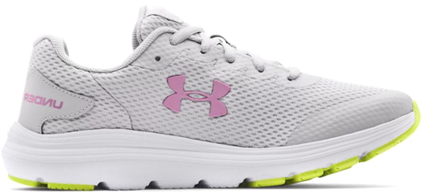 (Grade School) Under Armour Surge 2 'Halo Grey White' 3022870-109 Order (Grade School) Under Armour Surge 2 'Halo Grey White' 3022870-109