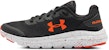 Under Armour Surge 2 Fade 'Hitam Halo Kelabu' (Sekolah Rendah) 3023977-001