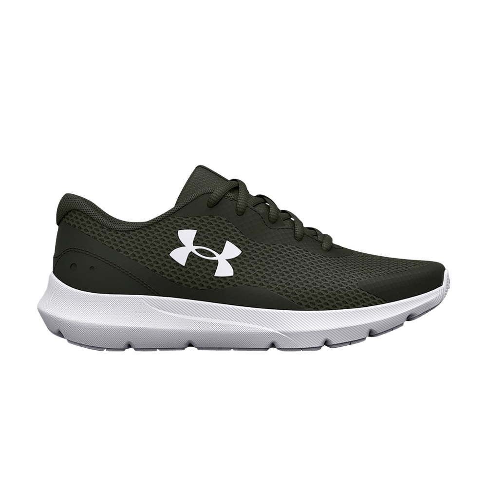 (Grade School) Under Armour Surge 3 'Baroque Green White' 3024989-300