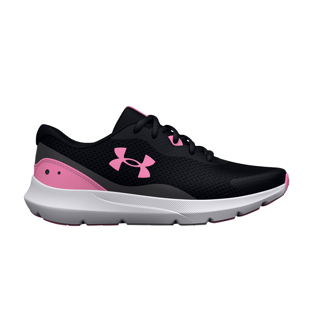 (Grade School) Under Armour Surge 3 'Black Flamingo' 3025013-001