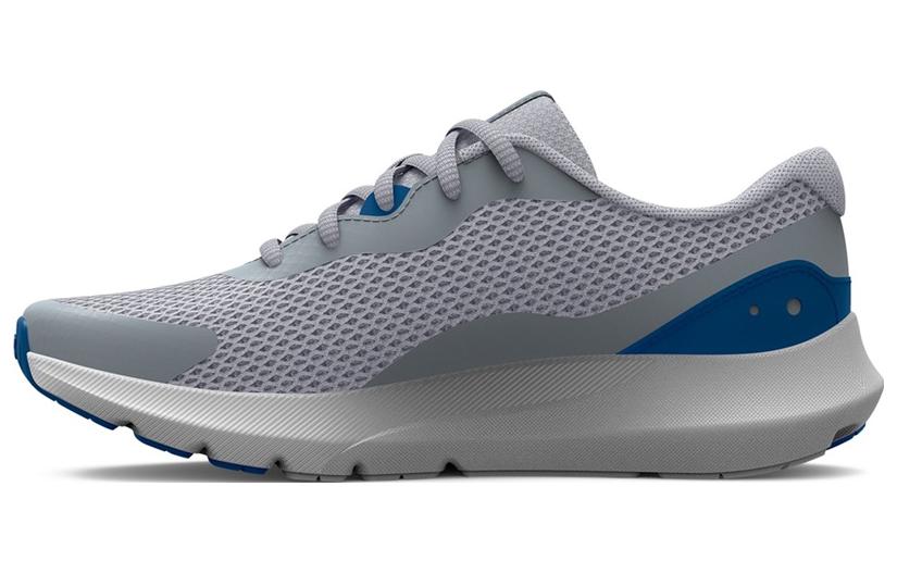 (Grade School) Under Armour Surge 3 'Grey High Vis Yellow' 3024989-100