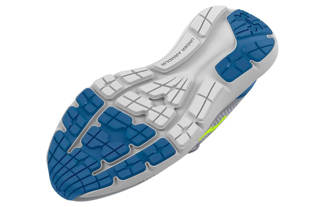 Shop (Grade School) Under Armour Surge 3 ''Grijs Hoogzichtbaar Geel'' 3024989-100