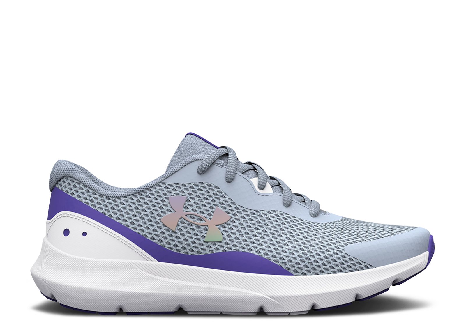 (Grade School) Under Armour Surge 3 'Grey Oxford Blue' 3025013-400