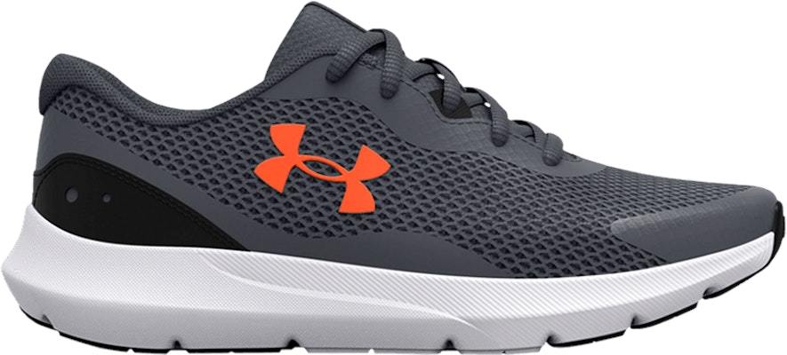 (Grade School) Under Armour Surge 3 'Pitch Grey White' 3024989-101 Buy (Grade School) Under Armour Surge 3 'Pitch Grey White' 3024989-101