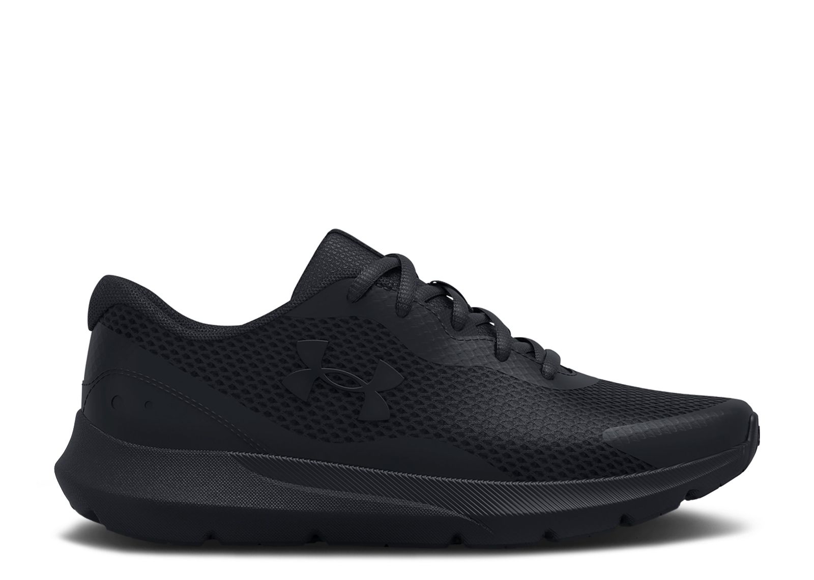 (Grade School) Under Armour Surge 3 'Triple Black' 3024989-002