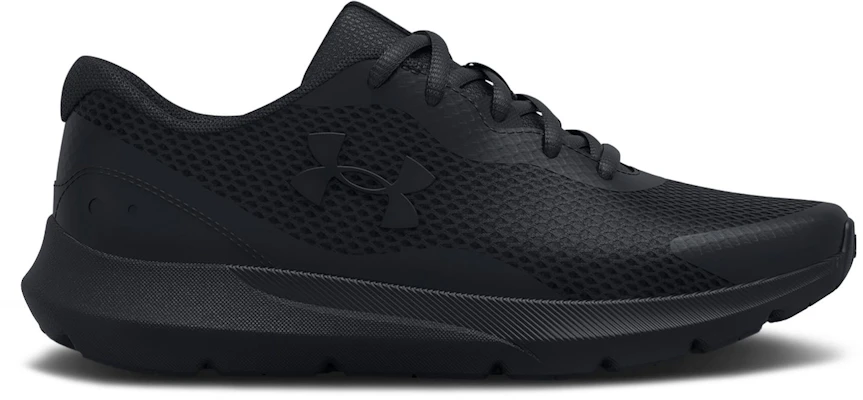 (Grade School) Under Armour Surge 3 ''Triple Black'' Kinderschoenen Zwart 3024989-002 Buy (Grade School) Under Armour Surge 3 ''Triple Black'' Kinderschoenen Zwart 3024989-002