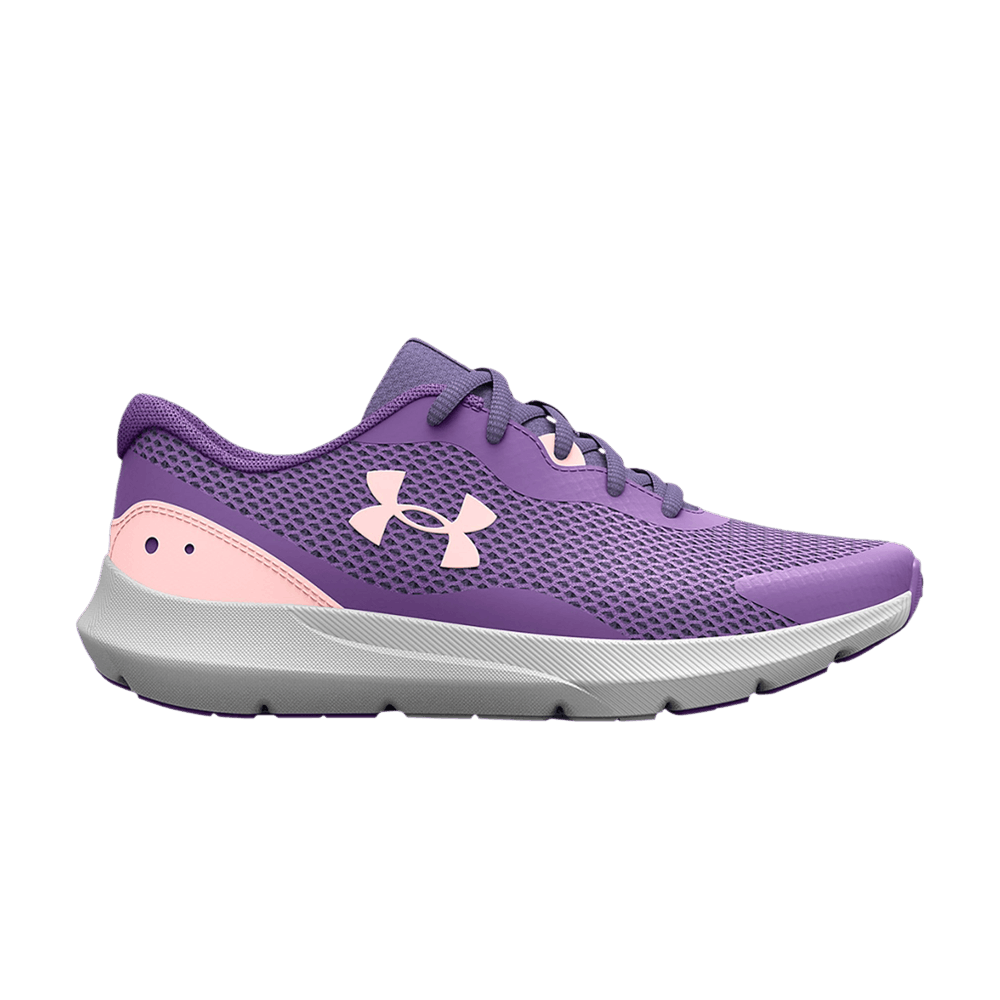 (Grade School) Under Armour Surge 3 'Vivid Lilac Beta Tint' 3025013-500