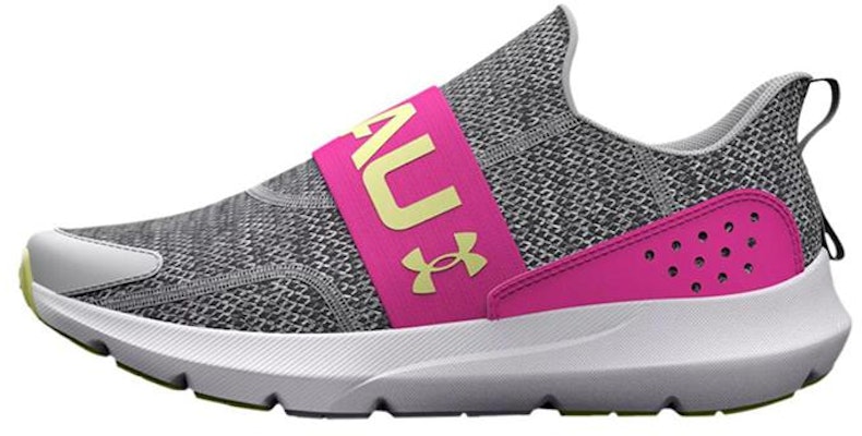 GS UAサージ3 スリップ (グレー/ピンク) 3026531-100 Buy GS UAサージ3 スリップ (グレー/ピンク) 3026531-100