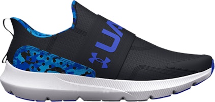 (Grade School) Under Armour Surge 3 Slip 'Printed Camo - Black' 3026673-001 (Grade School) Under Armour Surge 3 Slip 'Printed Camo - Black' 3026673-001