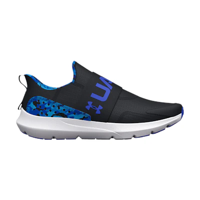 (GS) UA Surge 3 Slip 'Printed Camo - Black'