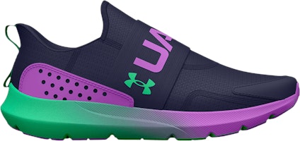 (Grade School) Under Armour Surge 3 Slip MST 'Midnight Navy Lunar Purple' 3026676-400 (Grade School) Under Armour Surge 3 Slip MST 'Midnight Navy Lunar Purple' 3026676-400