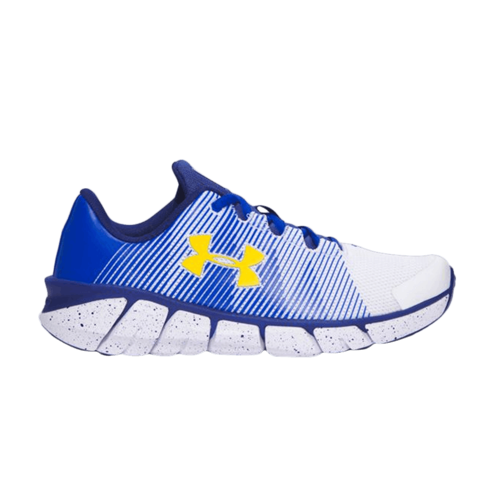 (Grade School) Under Armour X Level Scramjet 'White Team Royal' 1285379-101