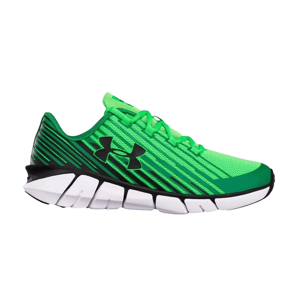 (Grade School) Under Armour X Level Scramjet Remix 'Classic Green' 3000234-301