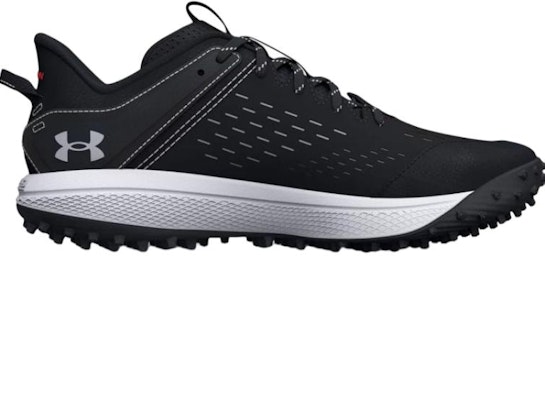 (Grade School) Under Armour Yard Turf 'Black White' 3025602-001 Order (Grade School) Under Armour Yard Turf 'Black White' 3025602-001