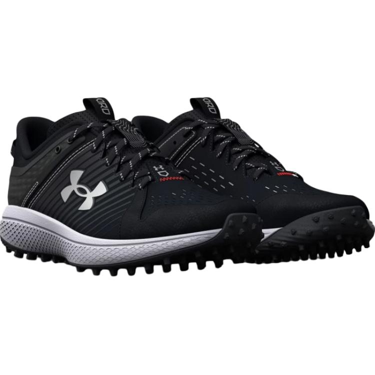 Lookbook (Grade School) Under Armour Yard Turf ''Zwart Wit'' 3025602-001