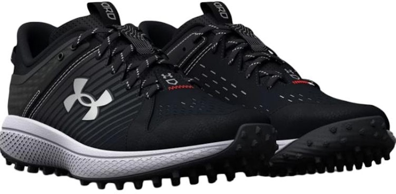 (Grade School) Under Armour Yard Turf 'Black White' 3025602-001 Lookbook (Grade School) Under Armour Yard Turf 'Black White' 3025602-001
