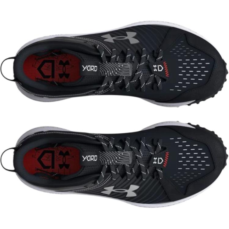 Shop (Grade School) Under Armour Yard Turf ''Zwart Wit'' 3025602-001